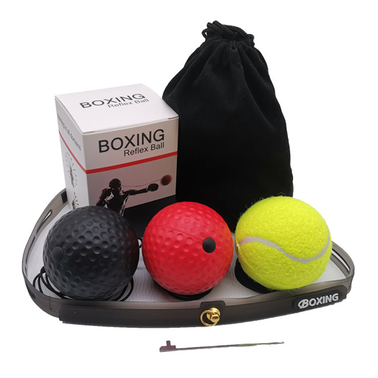 🥊 Boxing-reflexbal met verstelbare hoofdband