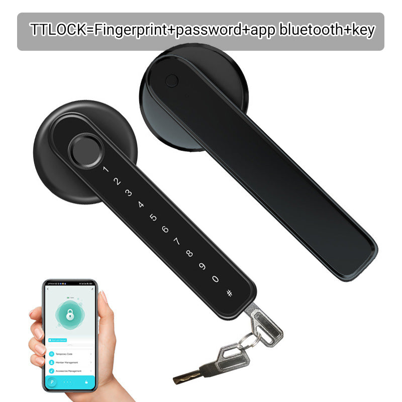 Gratis verzending🔥 Vingerafdruk slimme deurslotklink met Bluetooth-appbediening