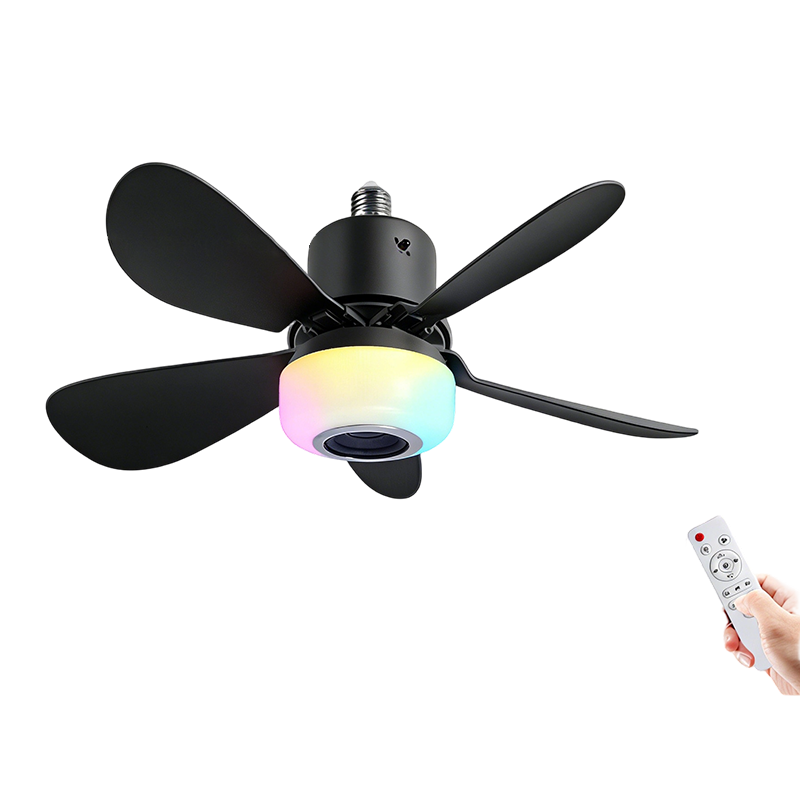 ✨🍃Slimme plafondventilator met verlichting, RGB en Bluetooth-luidspreker