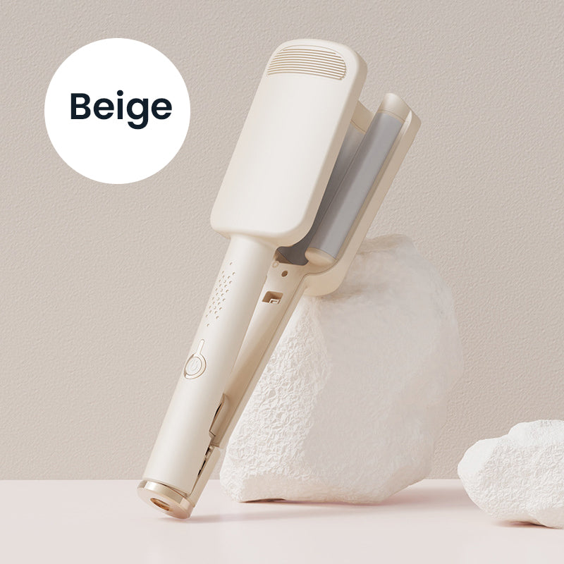 🌸 TIJDELIJK 50% KORTING! ✨ 32 mm Golvende Krultang - Grote Veerkrachtige Krullen, 4 Verstelbare Warmtestanden & Negatieve Ionenverzorging - Salonkwaliteit Styling Thuis 💇♀️