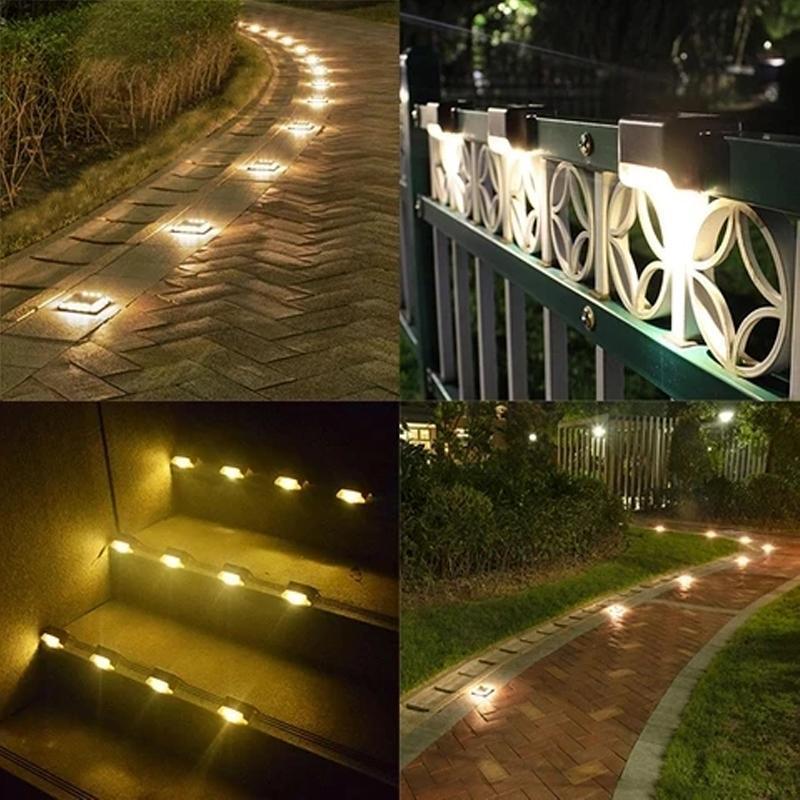 🌞Fris De Lente In Met 50% Korting!💡Solar Deck Lights 2.0 | IP44 Waterdichte Buitenlamp | Warm Wit LED | Eenvoudige Installatie & Energiezuinig