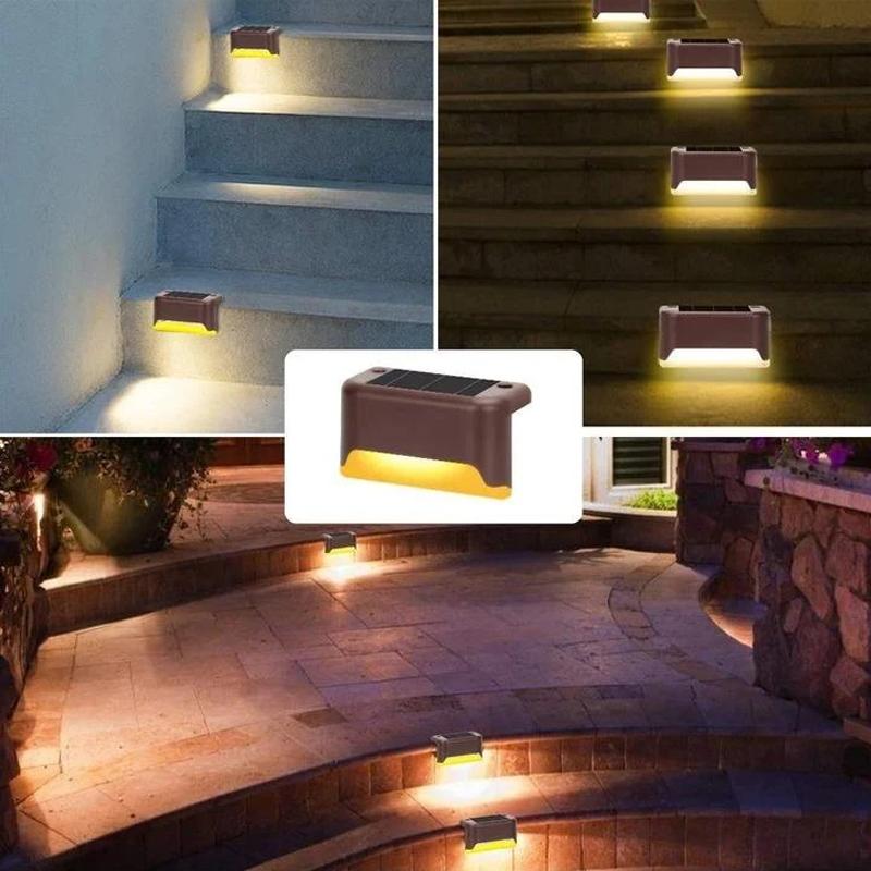 🌞Fris De Lente In Met 50% Korting!💡Solar Deck Lights 2.0 | IP44 Waterdichte Buitenlamp | Warm Wit LED | Eenvoudige Installatie & Energiezuinig