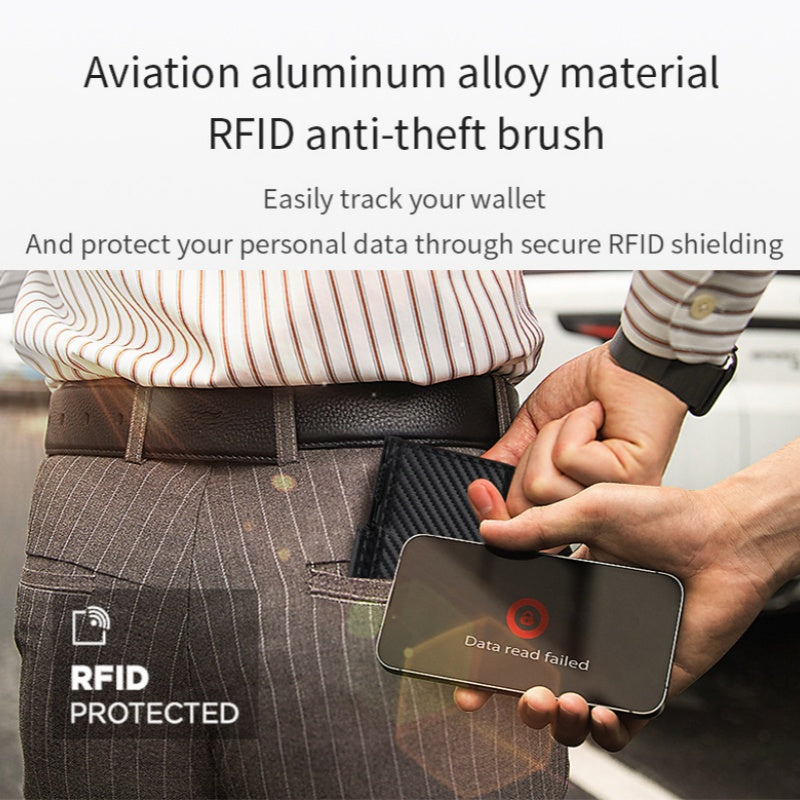 🔥🎁Nieuw binnen: 50% KORTING – Slanke herenportemonnee met RFID