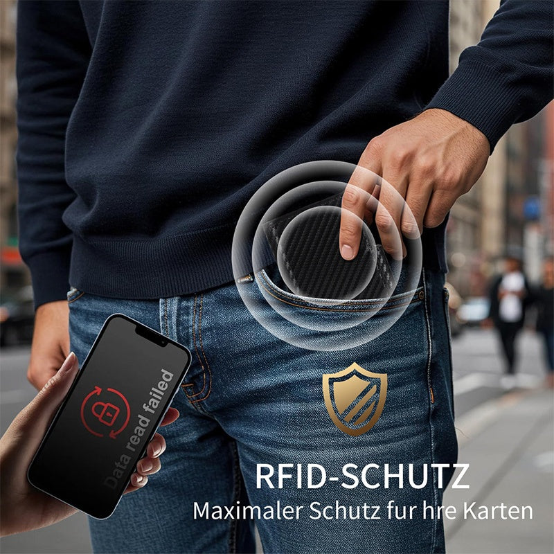 🔥🎁Nieuw binnen: 50% KORTING – Slanke herenportemonnee met RFID