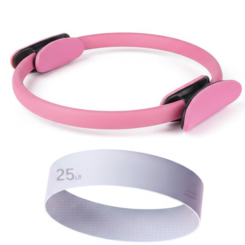 💘Valentijnsaanbieding: 50% Korting!🌀 Pilates Ring – Versterk Core Kracht & Houding, Lichtgewicht & Draagbaar!