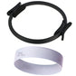 💘Valentijnsaanbieding: 50% Korting!🌀 Pilates Ring – Versterk Core Kracht & Houding, Lichtgewicht & Draagbaar!