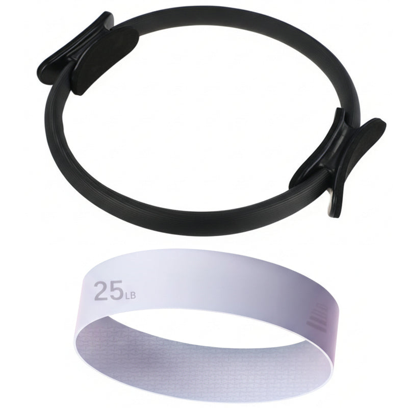 💘Valentijnsaanbieding: 50% Korting!🌀 Pilates Ring – Versterk Core Kracht & Houding, Lichtgewicht & Draagbaar!