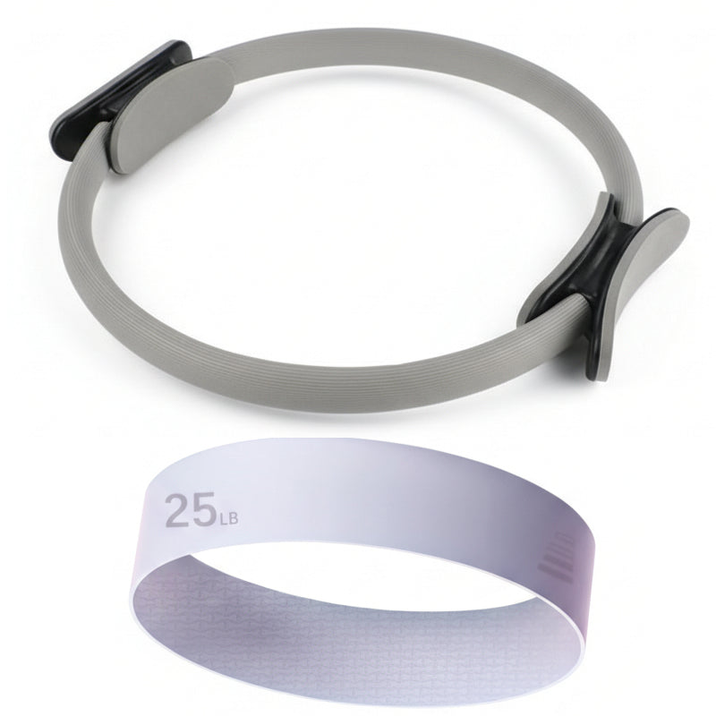 💘Valentijnsaanbieding: 50% Korting!🌀 Pilates Ring – Versterk Core Kracht & Houding, Lichtgewicht & Draagbaar!