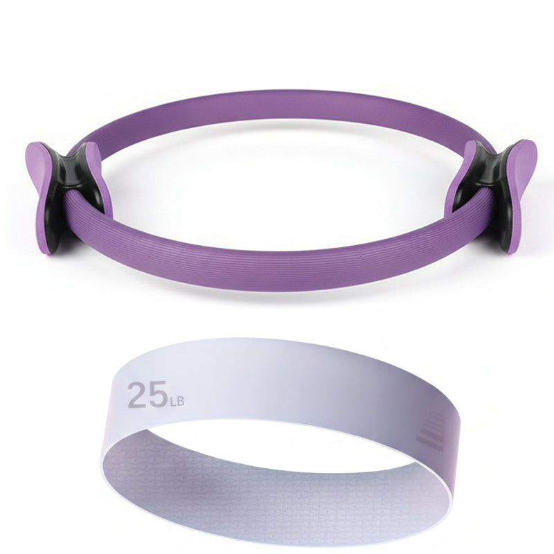 💘Valentijnsaanbieding: 50% Korting!🌀 Pilates Ring – Versterk Core Kracht & Houding, Lichtgewicht & Draagbaar!