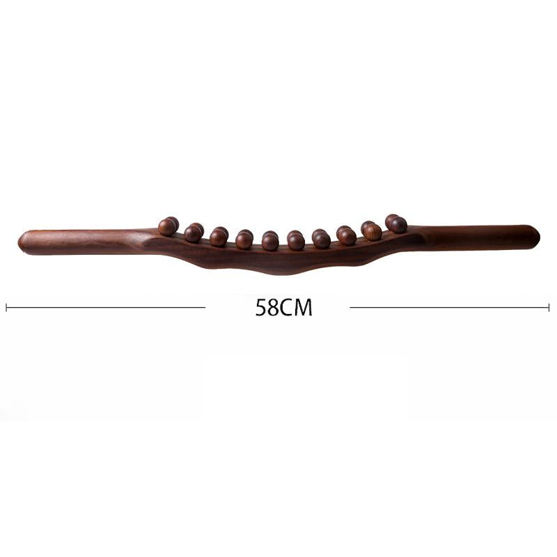 Houten lymfemassagestok