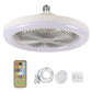 💡🔥 50% KORTING! LED-plafondventilator met afstandsbediening – 3 snelheden, stille DC-motor en dimbaar licht – Perfect voor de slaapkamer en de woonkamer ✨
