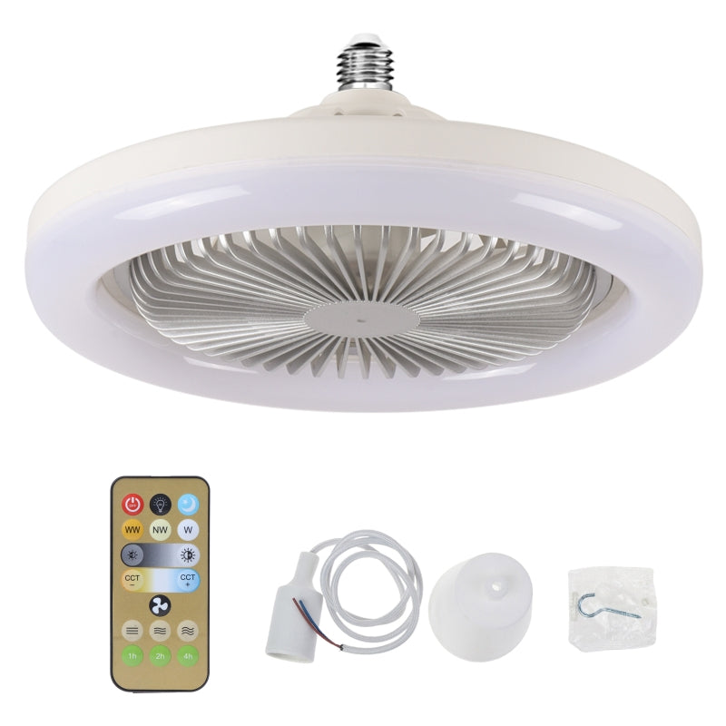 💡🔥 50% KORTING! LED-plafondventilator met afstandsbediening – 3 snelheden, stille DC-motor en dimbaar licht – Perfect voor de slaapkamer en de woonkamer ✨