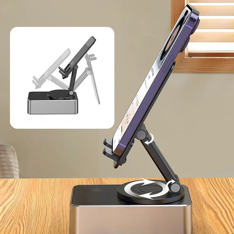 Telefoonhouder met Bluetooth-audio en powerbank