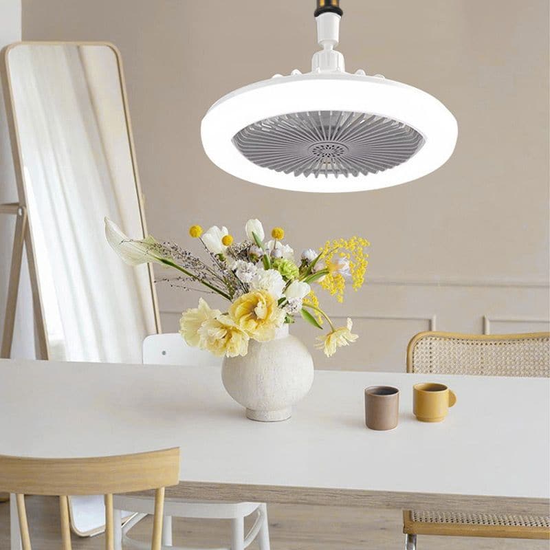 💡🔥 50% KORTING! LED-plafondventilator met afstandsbediening – 3 snelheden, stille DC-motor en dimbaar licht – Perfect voor de slaapkamer en de woonkamer ✨