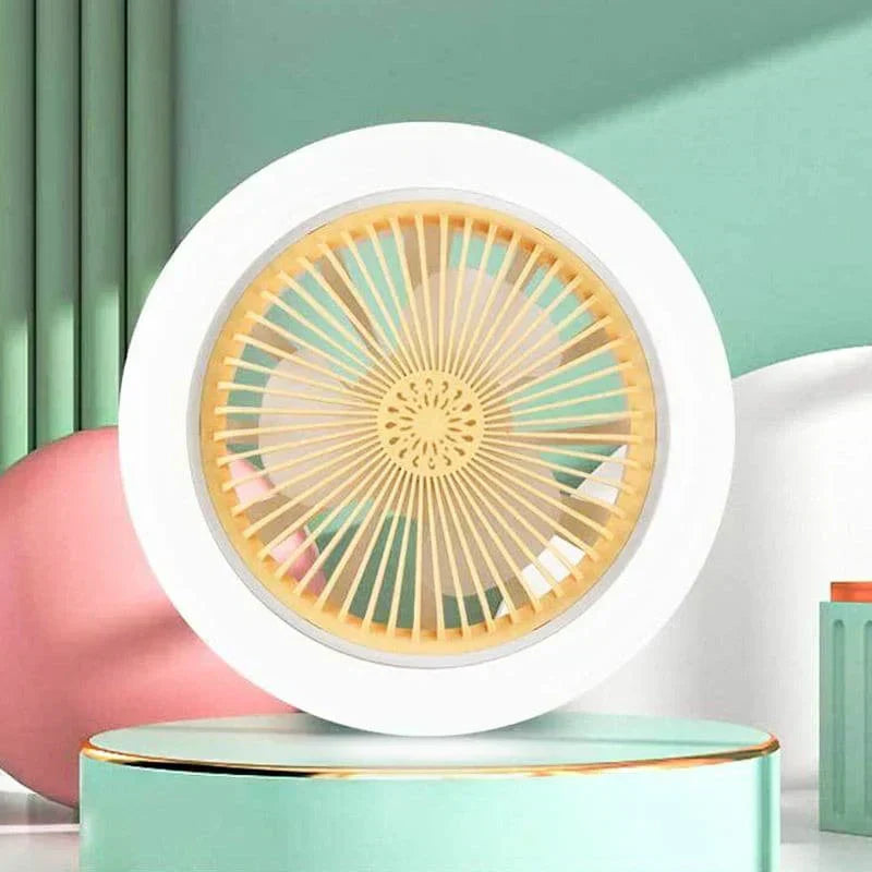 💡🔥 50% KORTING! LED-plafondventilator met afstandsbediening – 3 snelheden, stille DC-motor en dimbaar licht – Perfect voor de slaapkamer en de woonkamer ✨