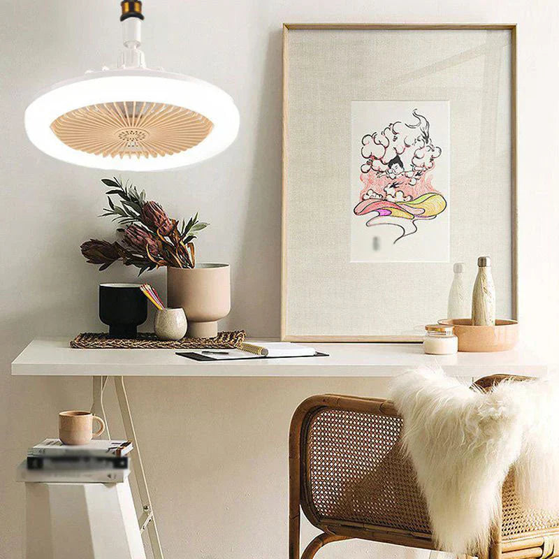 💡🔥 50% KORTING! LED-plafondventilator met afstandsbediening – 3 snelheden, stille DC-motor en dimbaar licht – Perfect voor de slaapkamer en de woonkamer ✨