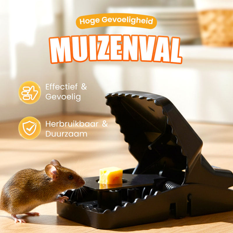 🔥Hete verkoop 50% korting🔥Herbruikbare rattenval met zeer gevoelige trekker
