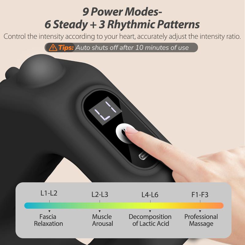3-in-1 vibrerende fascia-ringmassageapparaat