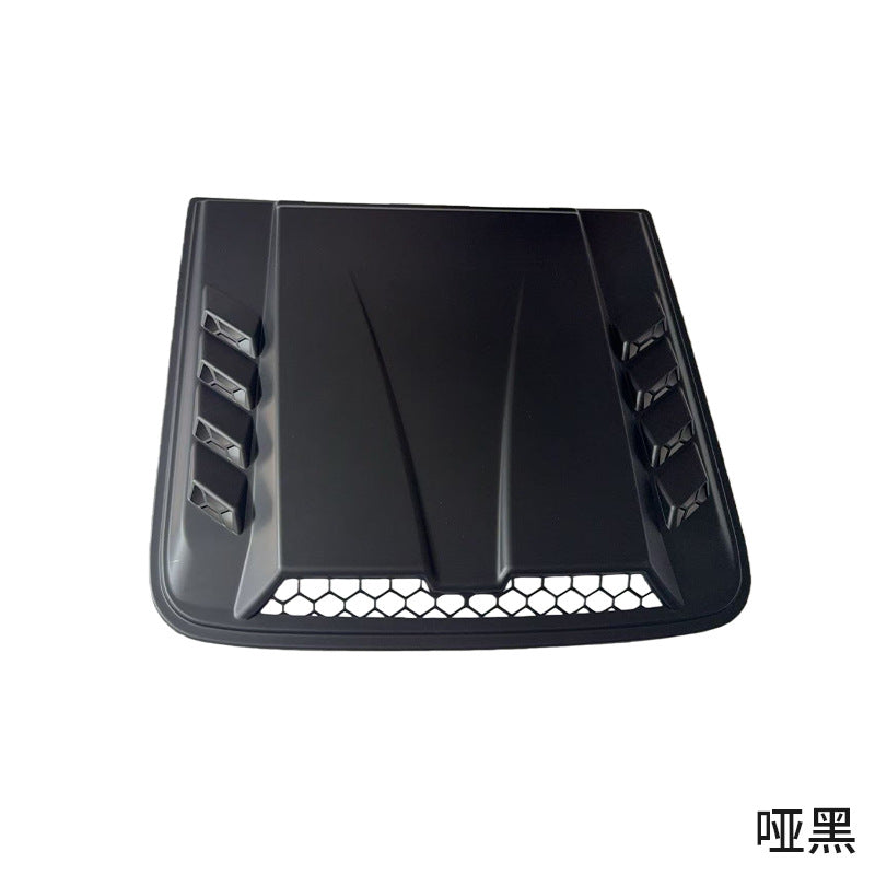 2026 Nieuw Zwart Universeel Groot Motorkap Luchtrooster – Auto Motor Kap Luchtinlaat voor Chevy Silverado, Colorado, Ford F-150/F-250/F-350, Dodge Ram 1500/2500/3500 (Exterieur Decoratie Accessoire)