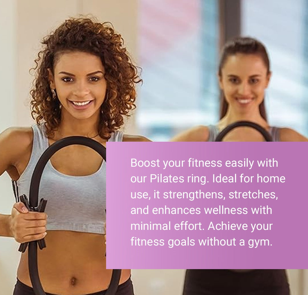 💘Valentijnsaanbieding: 50% Korting!🌀 Pilates Ring – Versterk Core Kracht & Houding, Lichtgewicht & Draagbaar!