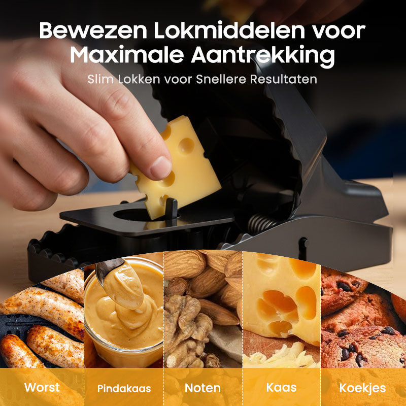 🔥Hete verkoop 50% korting🔥Herbruikbare rattenval met zeer gevoelige trekker