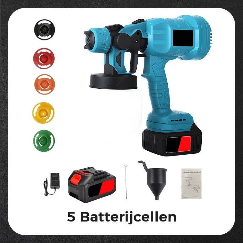 🔥Snoerloze elektrische verfspuit🔥50% korting +Gratis verzending💥