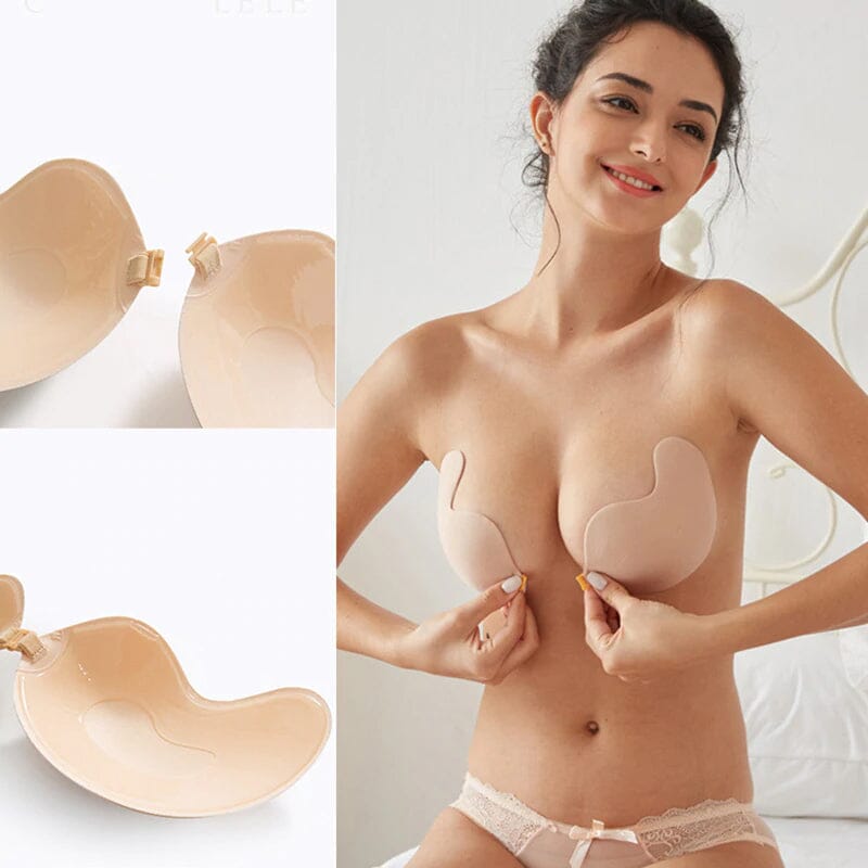 💘Valentijnsaanbieding: 50% Korting!🧡Zelfklevende Push-Up Bh – Onzichtbaar & Comfortabel | Strapless & Herbruikbaar!