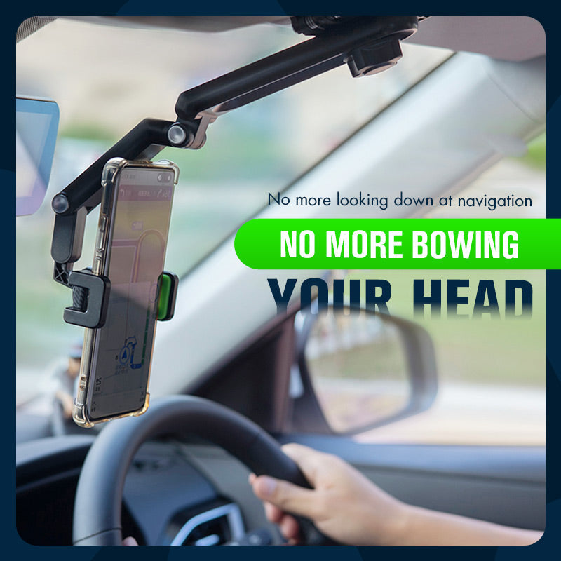 🌞Fris De Lente In Met 50% Korting!1080° Roterende Telefoonhouder | Multifunctionele Auto Clip voor Dashboard & Spiegel | Ook Ideaal voor Thuis