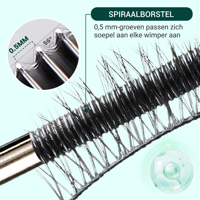 ⏰🎁Waterdichte en zweetbestendige verlengende en krullende mascara