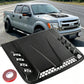 2026 Nieuw Zwart Universeel Groot Motorkap Luchtrooster – Auto Motor Kap Luchtinlaat voor Chevy Silverado, Colorado, Ford F-150/F-250/F-350, Dodge Ram 1500/2500/3500 (Exterieur Decoratie Accessoire)