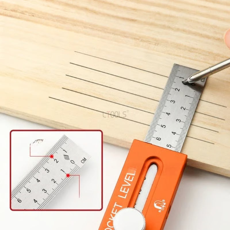 📏Multifunctionele markeerliniaal