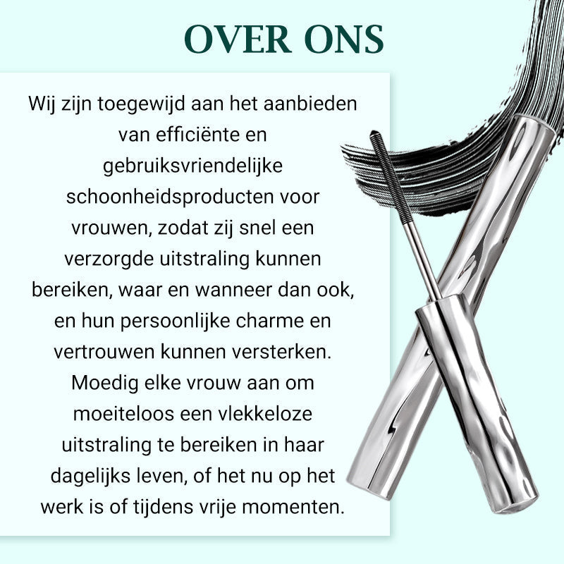 ⏰🎁Waterdichte en zweetbestendige verlengende en krullende mascara
