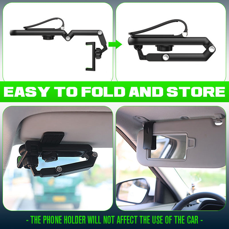 🌞Fris De Lente In Met 50% Korting!1080° Roterende Telefoonhouder | Multifunctionele Auto Clip voor Dashboard & Spiegel | Ook Ideaal voor Thuis