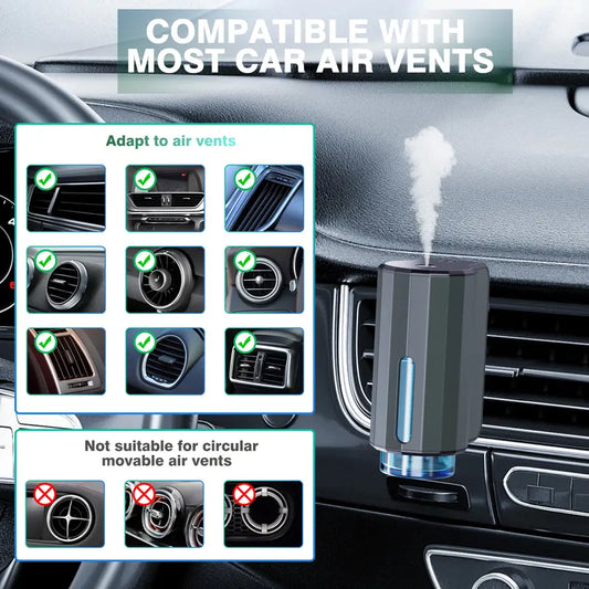 🚗🌿 50% KORTING – Draagbare Auto-Diffuser Zonder Water | Compacte Geurverspreider Voor In De Auto