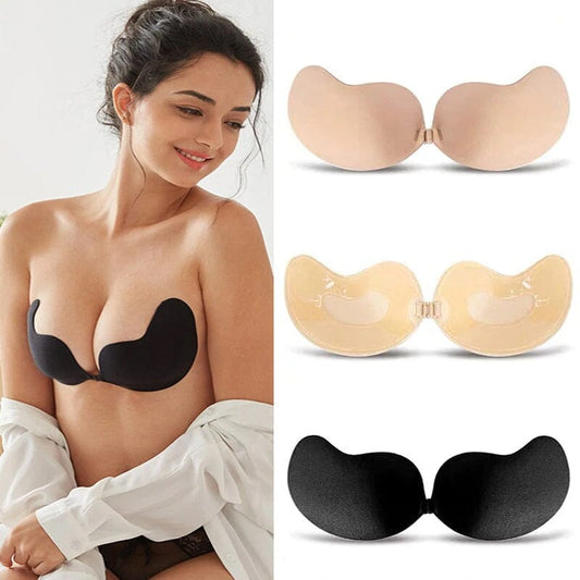 💘Valentijnsaanbieding: 50% Korting!🧡Zelfklevende Push-Up Bh – Onzichtbaar & Comfortabel | Strapless & Herbruikbaar!