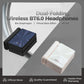 Draadloze oordopjes met Bluetooth 6.0, ruisonderdrukking, batterijduur van 145 uur en IPX5-waterdichte sporthoofdtelefoon