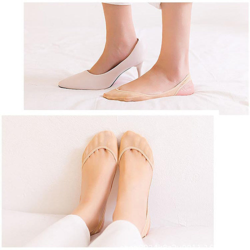 💕Koop 1 paar en krijg 4 paar🌷Antislip onzichtbare siliconensokken