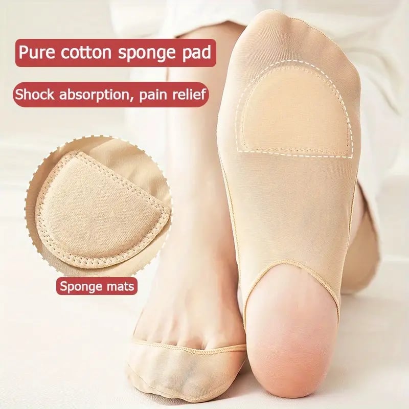 💕Koop 1 paar en krijg 4 paar🌷Antislip onzichtbare siliconensokken