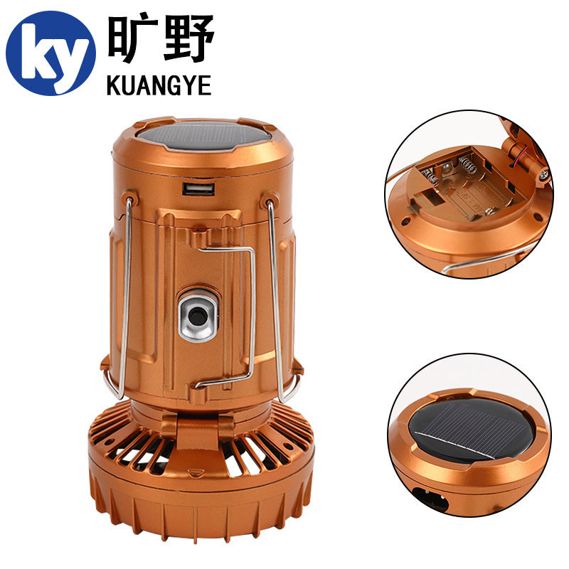 🏕️🌀 50% KORTING! Stop met zweten in het donker alsof je in een sauna kampeert! Deze LED-lantaarn met ingebouwde ventilator en powerbank koelt je tent, geeft licht, en laadt je telefoon op – op zonne-energie!