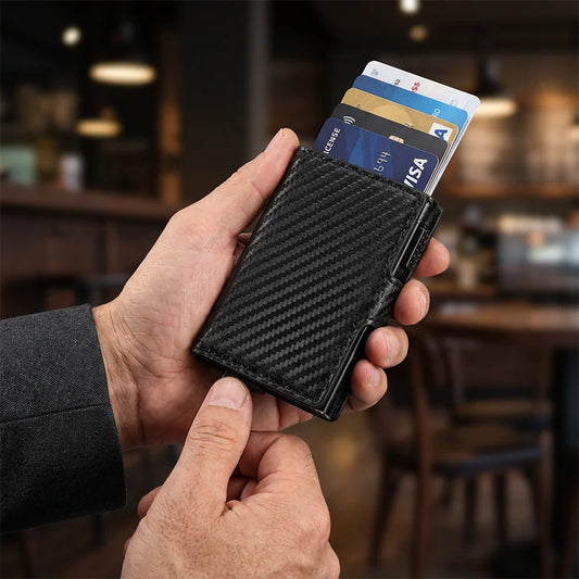 🔥🎁Nieuw binnen: 50% KORTING – Slanke herenportemonnee met RFID