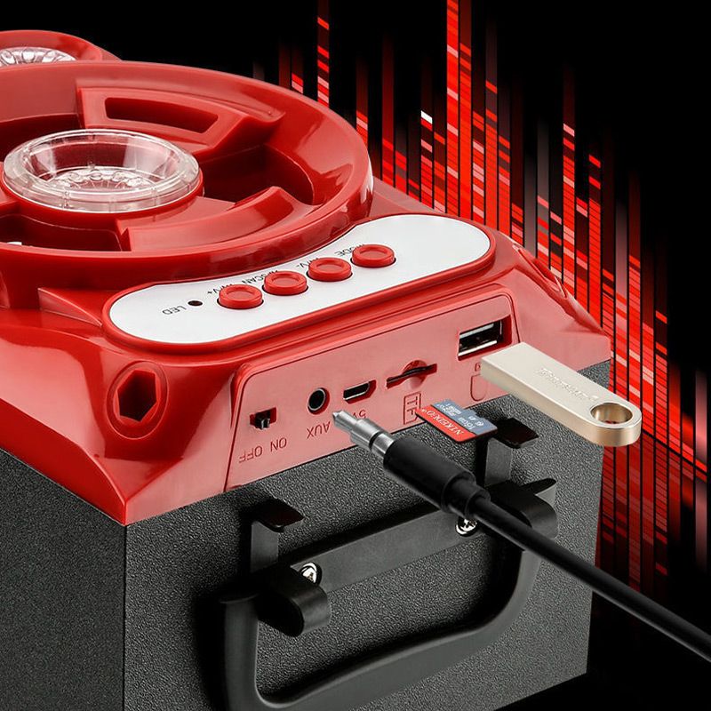 Pousbo® [Schokkende Geluidskwaliteit] Draagbare Bluetooth-luidspreker