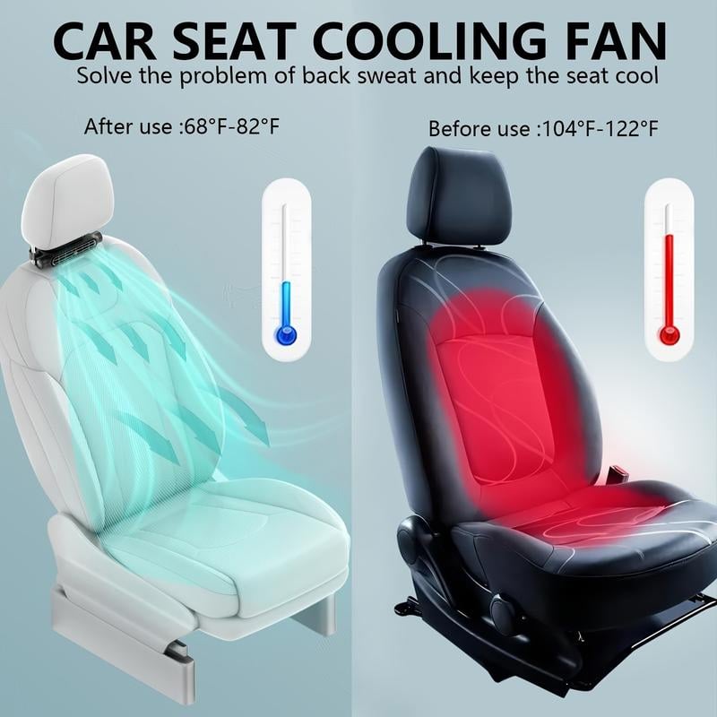 🌀ZOMER-SPECIALE AANBIEDING 50% KORTING🚗Verstelbare ventilator voor de bestuurders- en passagiersstoel