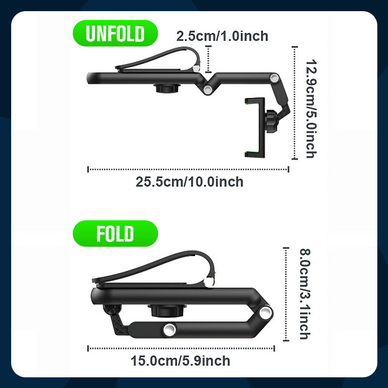 🌞Fris De Lente In Met 50% Korting!1080° Roterende Telefoonhouder | Multifunctionele Auto Clip voor Dashboard & Spiegel | Ook Ideaal voor Thuis