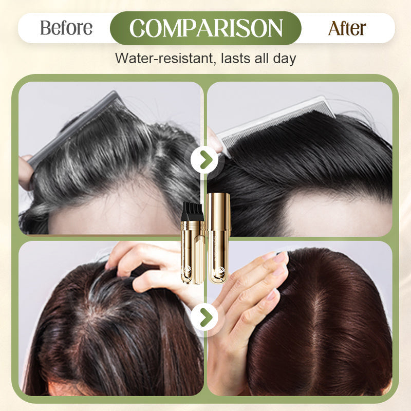 ✨2-in-1 handige haarverfkam voor grijs haar🌿