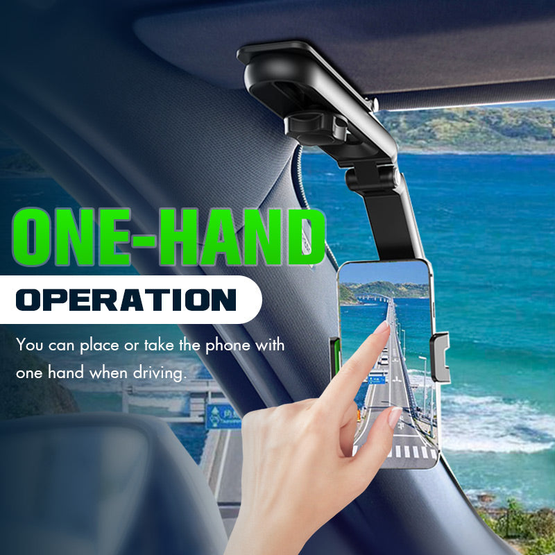 🌞Fris De Lente In Met 50% Korting!1080° Roterende Telefoonhouder | Multifunctionele Auto Clip voor Dashboard & Spiegel | Ook Ideaal voor Thuis