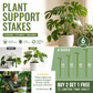 Halfronde plantensteun tegen doorhangende bloemen voor hortensia’s, rozen, monstera’s en groenten