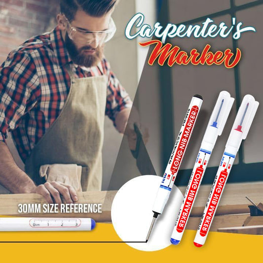 ✨🖌️Multifunctionele Houtbewerkingsmarker met Lange Punt