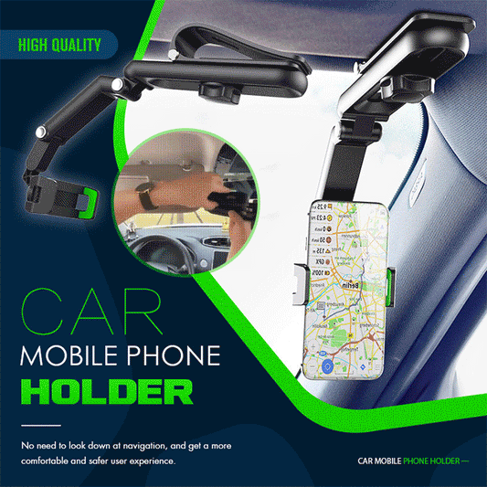 🌞Fris De Lente In Met 50% Korting!1080° Roterende Telefoonhouder | Multifunctionele Auto Clip voor Dashboard & Spiegel | Ook Ideaal voor Thuis