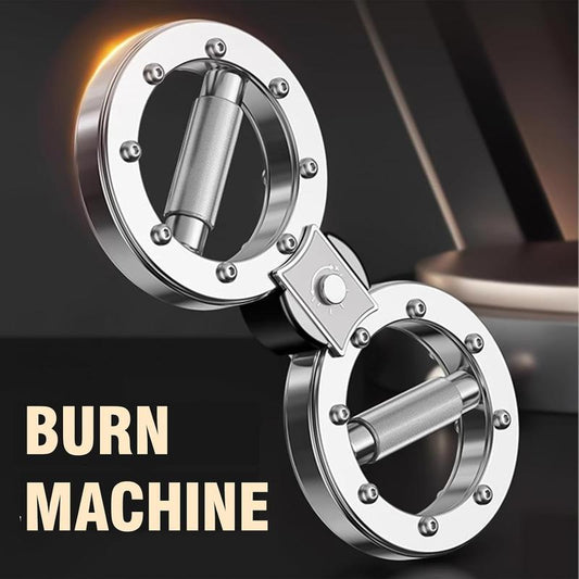 [Trainingsapparaat voor thuisgebruik] Spinning Rotator Burn-apparaat, 12 lb-trainingsapparaat voor armen en schouders met instelbare weerstand, onderarm- en grijpkrachttrainer voor mannen en vrouwen – voor thuis en in de sportschool
