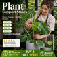 Halfronde plantensteun tegen doorhangende bloemen voor hortensia’s, rozen, monstera’s en groenten
